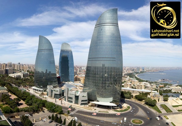 برج های شعله باکو آذربایجان