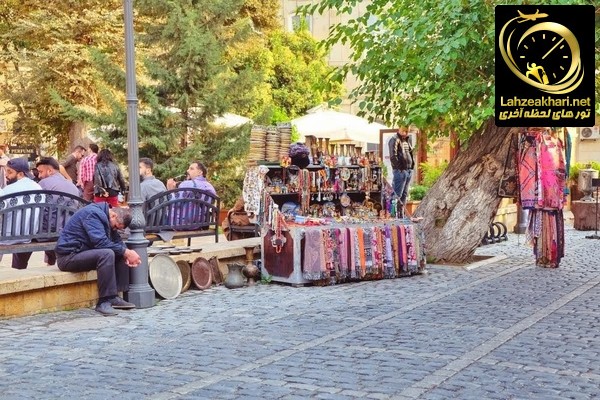 بازارهای خیابانی در باکو آذربایجان