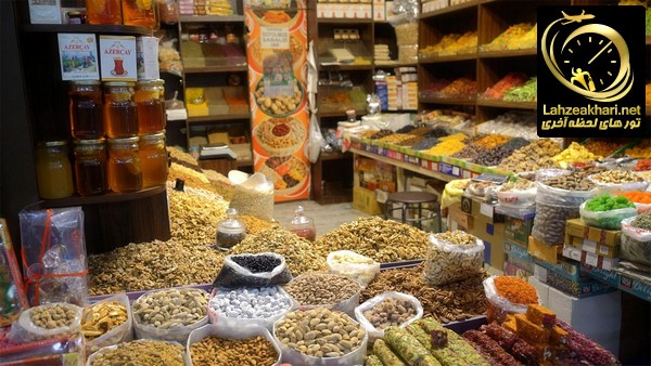 یاشیل بازار در باکو آذربایجان
