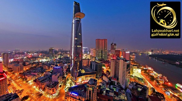 برج مرکز اقتصادی بیتکس در شهر هوچه مین ویتنام