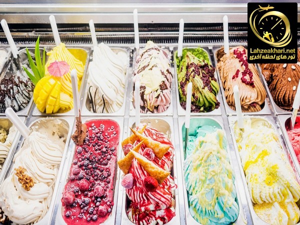 بستنی جِلاتو ایتالیا